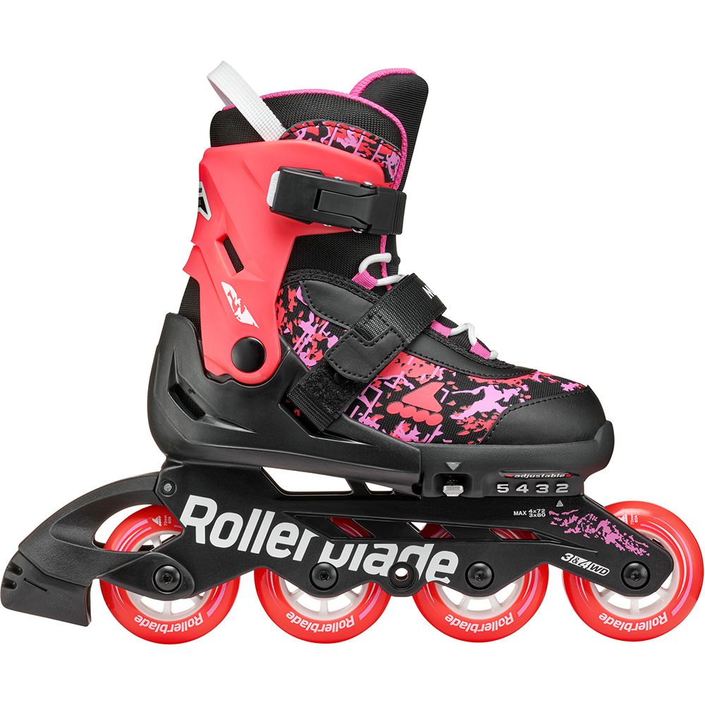 Rollerblade ролики Microblade SL black-coral 28-32