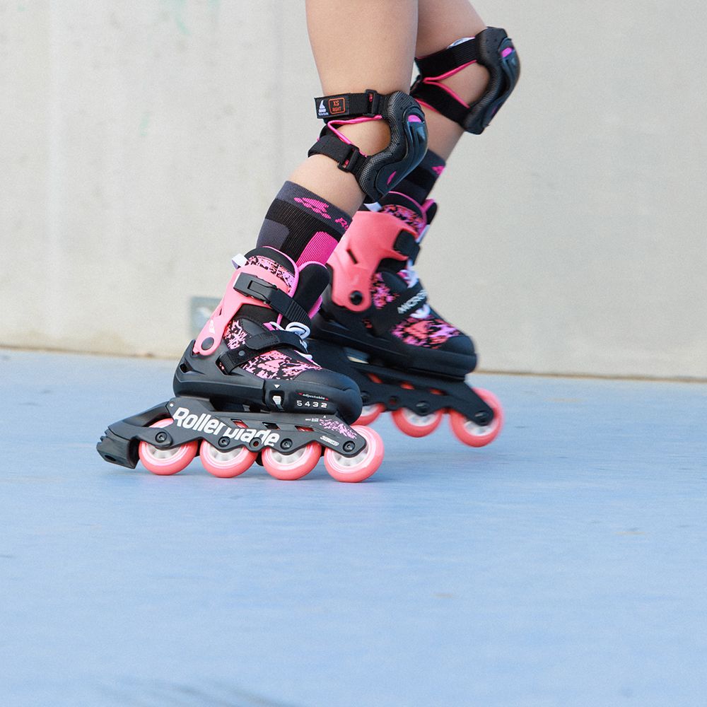 Rollerblade ролики Microblade SL black-coral 28-32