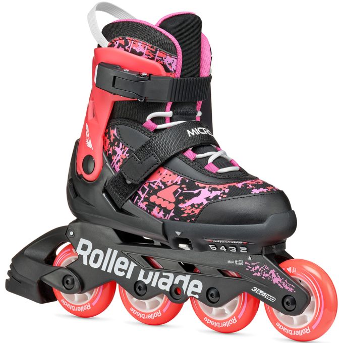 Rollerblade ролики Microblade SL black-coral 36.5-40