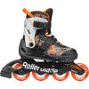 Rollerblade ролики Microblade SL чорно-помаранчеві 33-36.5