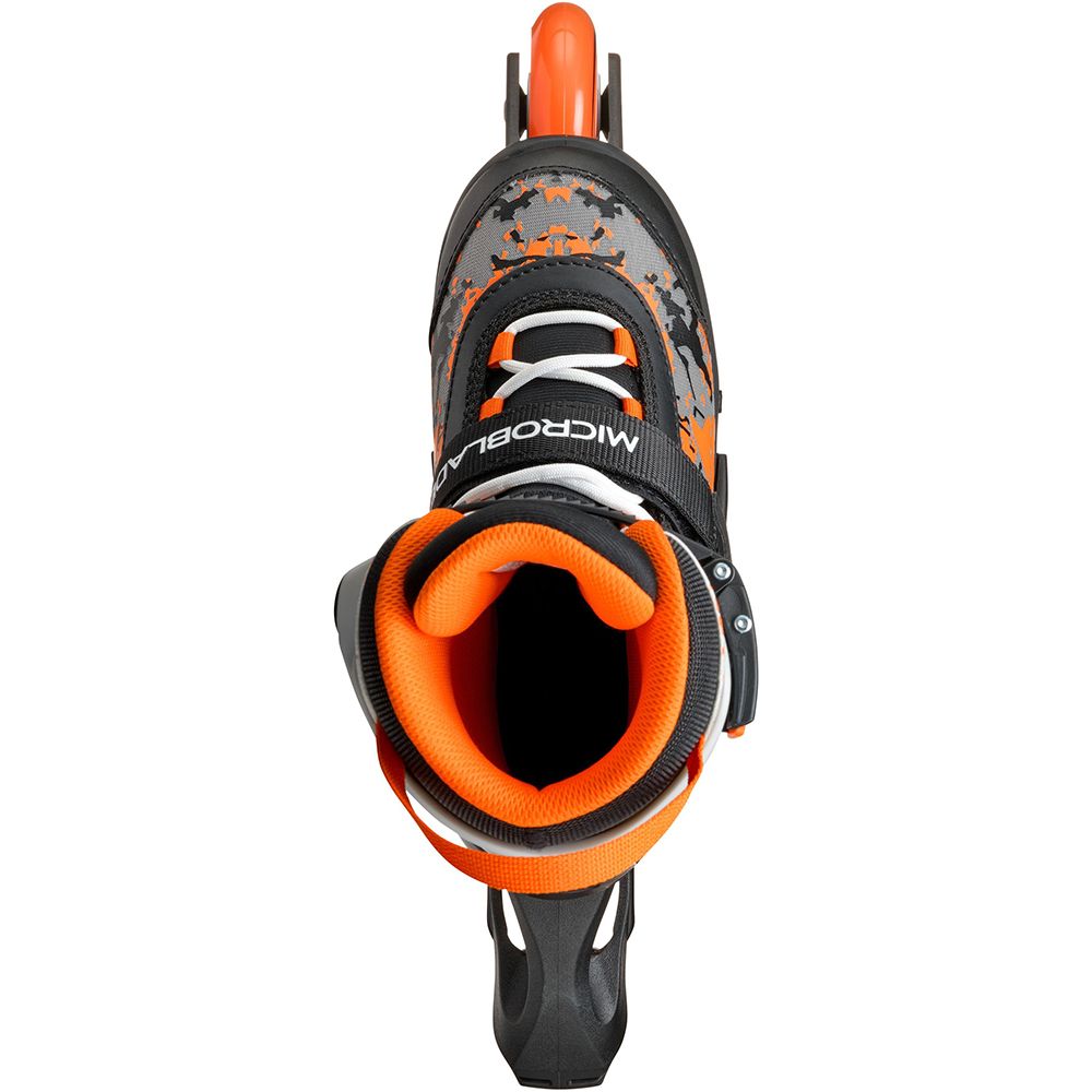 Rollerblade ролики Microblade SL чорно-помаранчеві 33-36.5