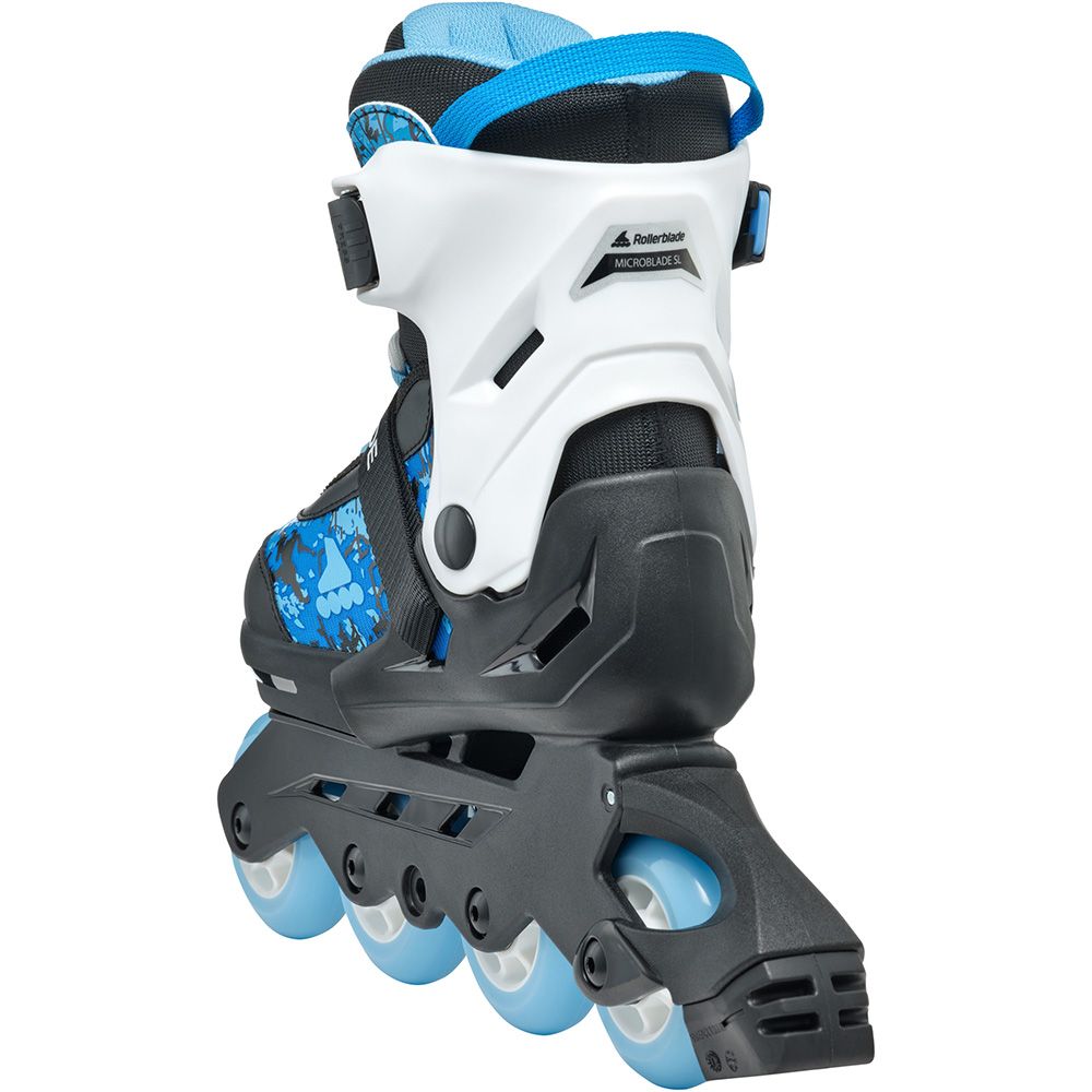 Rollerblade ролики Microblade SL black-sky blue 33-36.5
