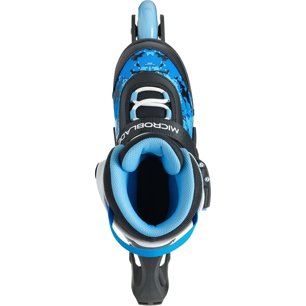 Rollerblade ролики Microblade SL black-sky blue 36.5-40