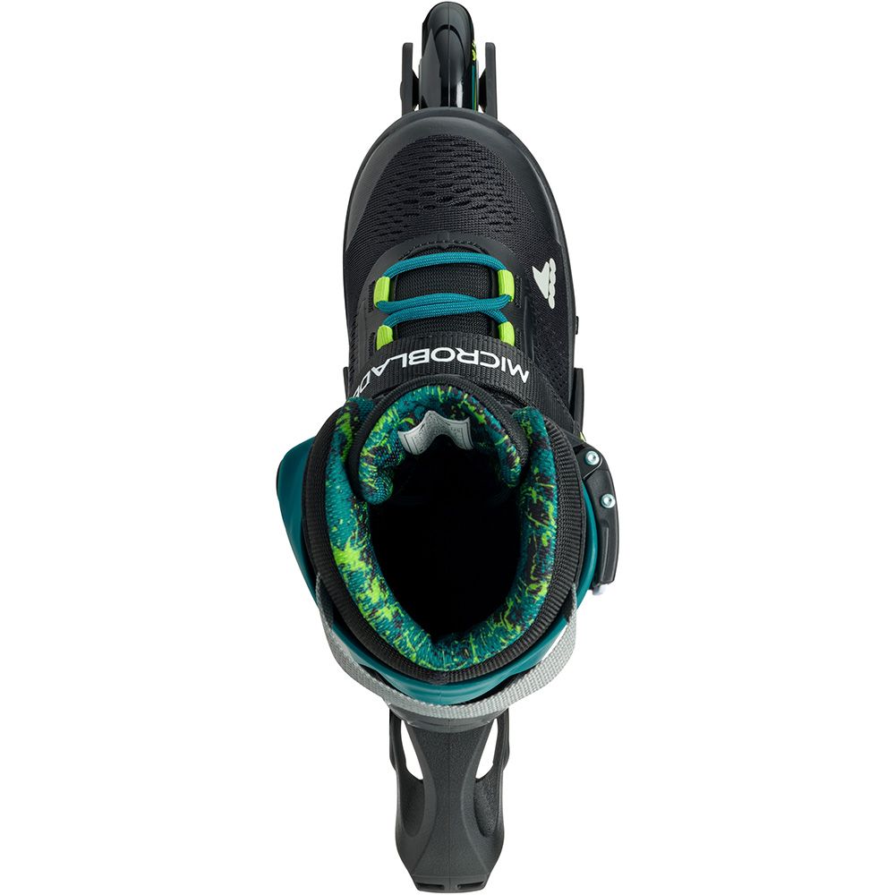 Rollerblade ролики Microblade XT black-petrol green 28-32