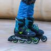Rollerblade ролики Microblade XT black-petrol green 28-32