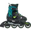 Rollerblade ролики Microblade XT black-petrol green 33-36.5