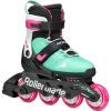 Rollerblade ролики Microblade XT black-sea green 33-36.5