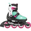 Rollerblade ролики Microblade XT black-sea green 33-36.5