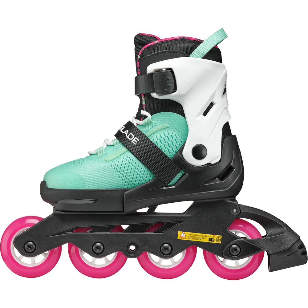Rollerblade ролики Microblade XT black-sea green 33-36.5