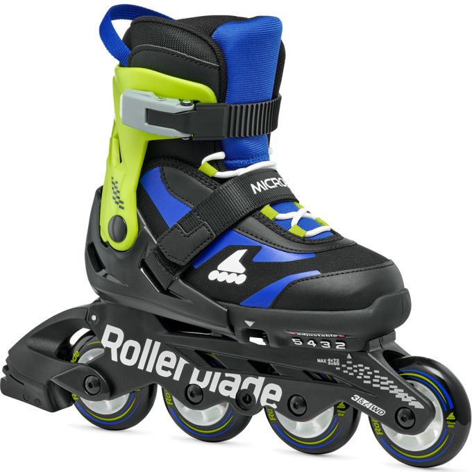 Rollerblade ролики Microblade black-blue 36.5-40