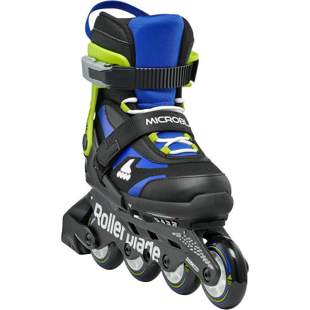 Rollerblade ролики Microblade black-blue 36.5-40