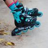 Rollerblade ролики Microblade black-light blue 33-36.5