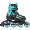 Rollerblade ролики Microblade black-light blue 36.5-40