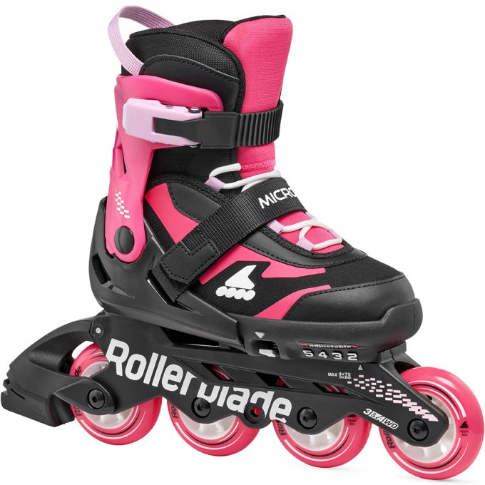 Rollerblade ролики Microblade black-pink 36.5-40