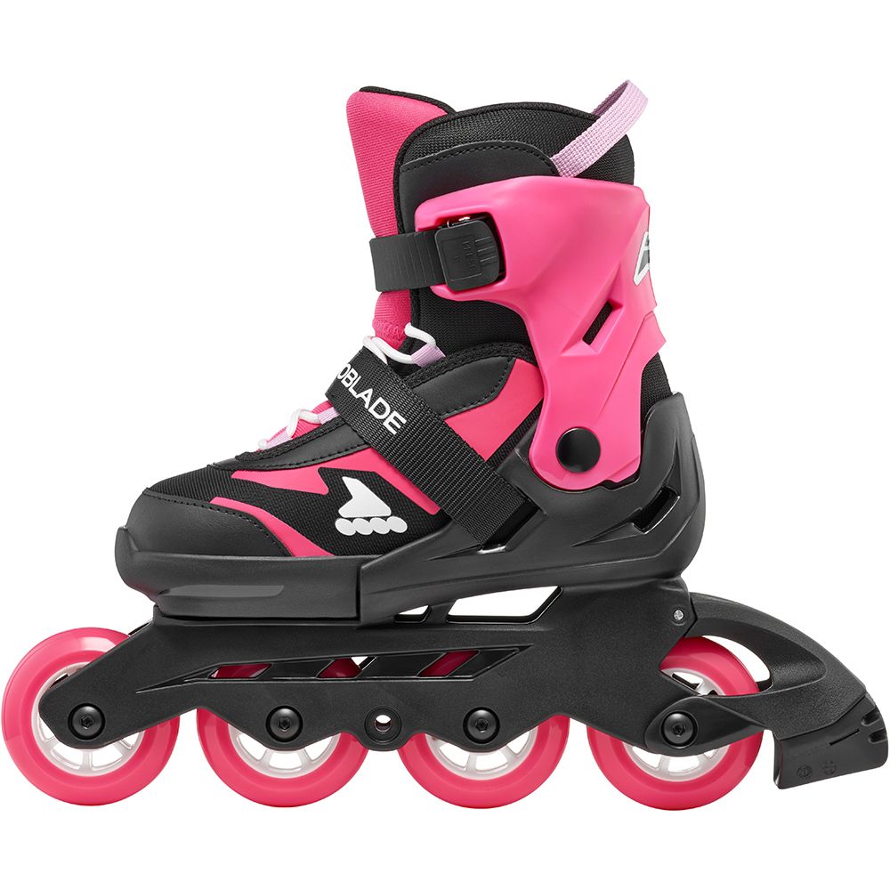 Rollerblade ролики Microblade black-pink 36.5-40