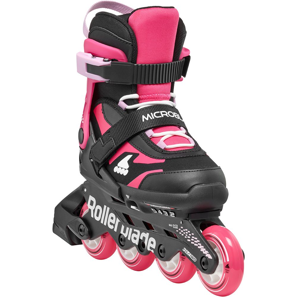 Rollerblade ролики Microblade black-pink 36.5-40