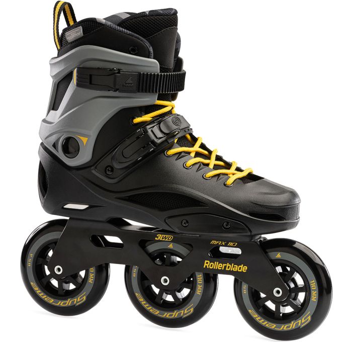 Rollerblade ролики RB 110 black-saffron yellow 270