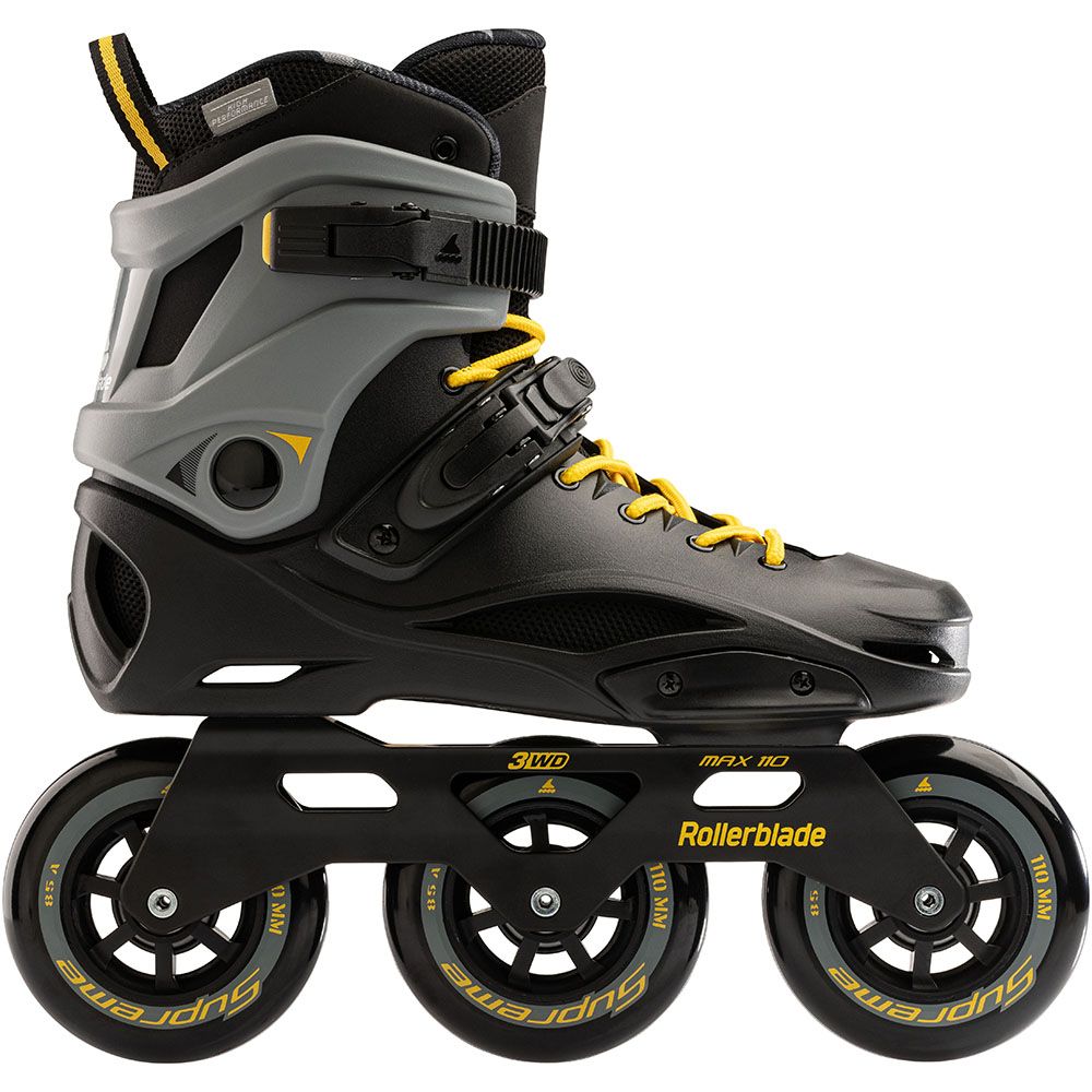 Rollerblade ролики RB 110 black-saffron yellow 270