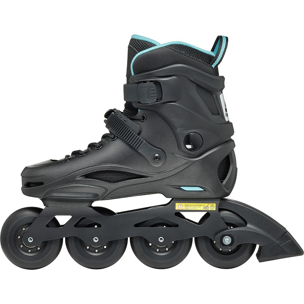 Rollerblade ролики RB 80 W black-light blue 250