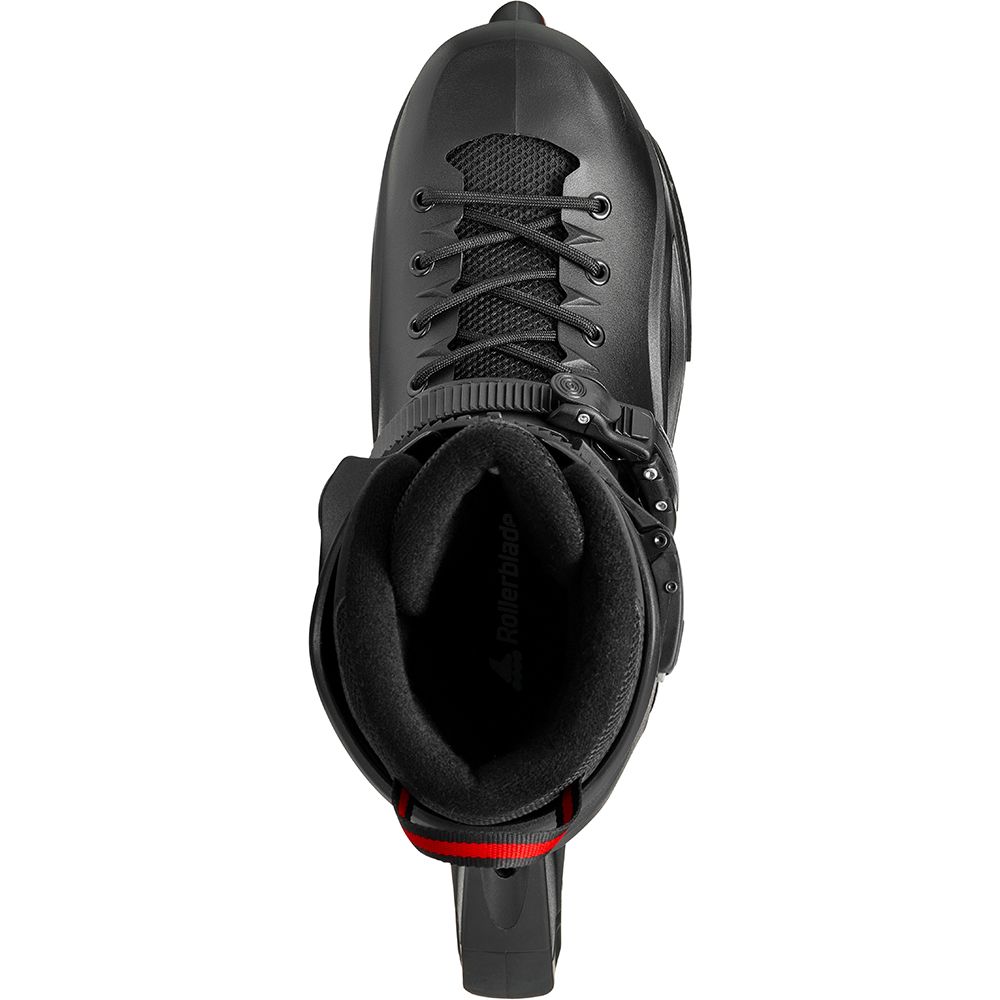 Rollerblade ролики RB 80 black-red 300