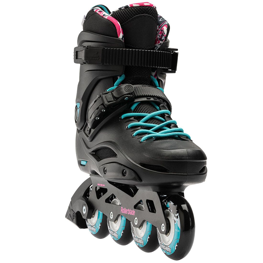 Rollerblade ролики RB Cruiser W 2023 black-aqua 240