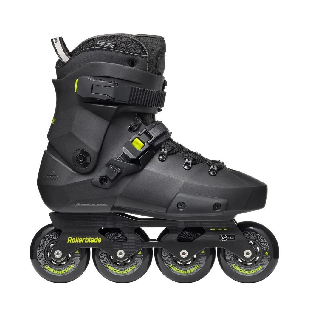 Rollerblade ролики Twister XT black-lime 290