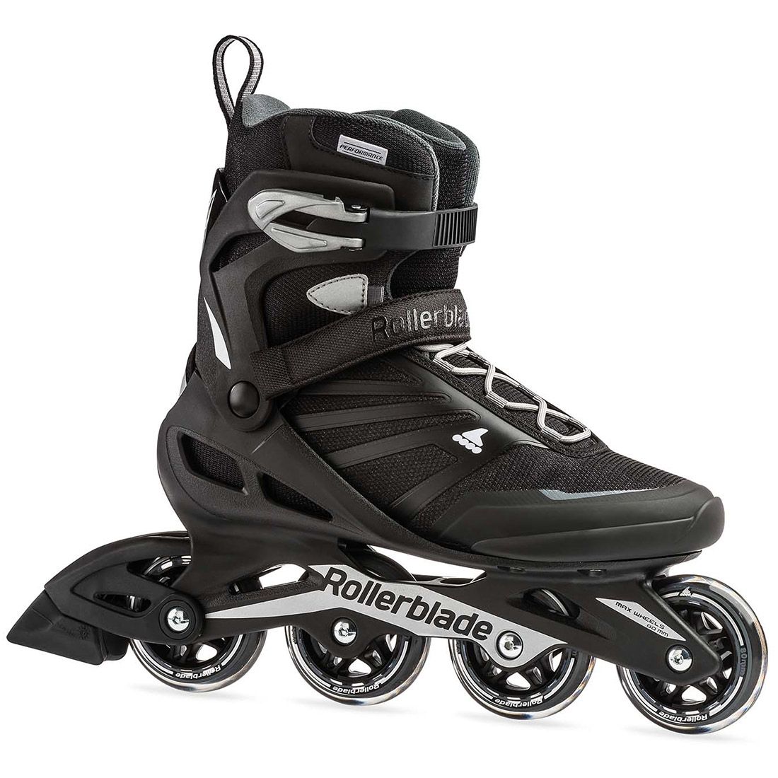 Rollerblade ролики Zetrablade 2024 black-silver 295