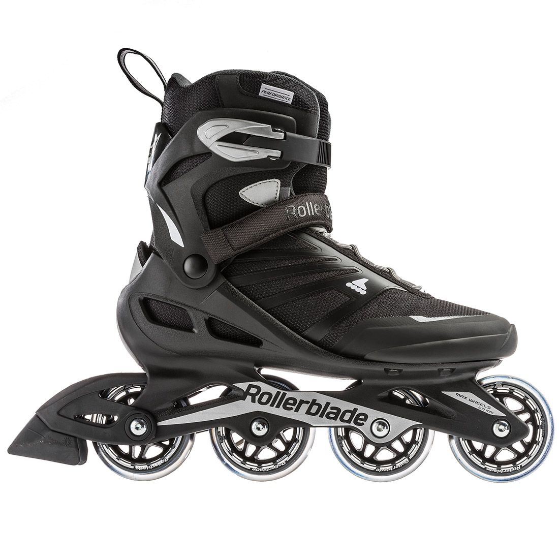 Rollerblade ролики Zetrablade 2024 black-silver 295