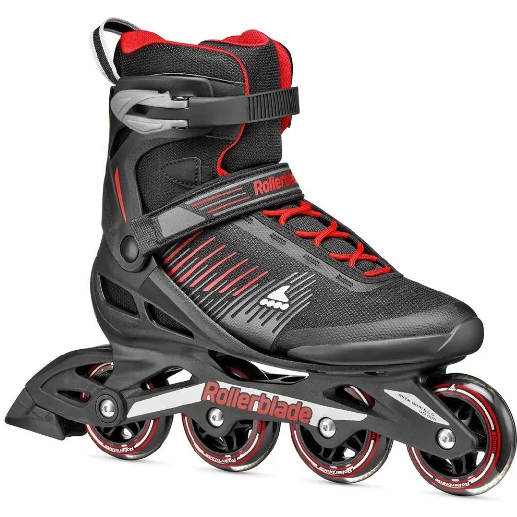 Rollerblade ролики Zetrablade black-red 270