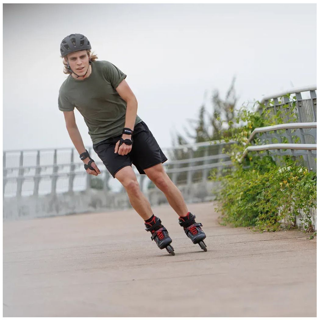 Rollerblade ролики Zetrablade black-red 280