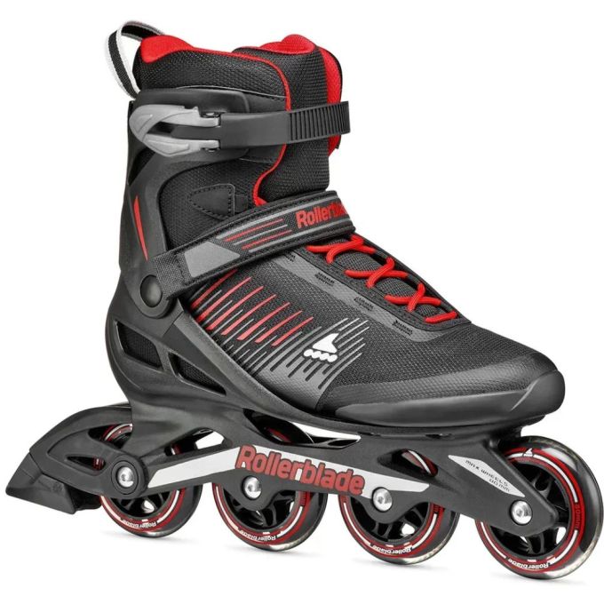 Rollerblade ролики Zetrablade black-red 290