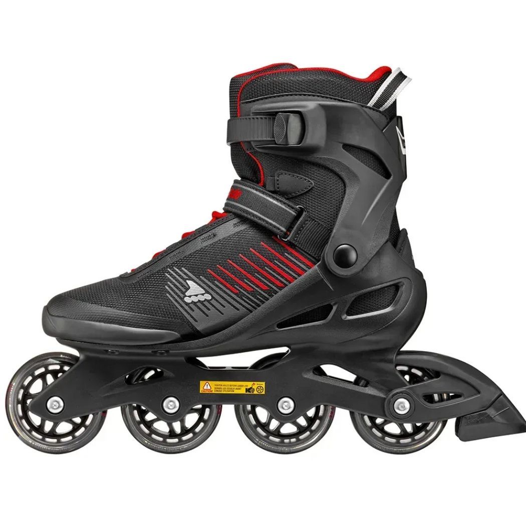 Rollerblade ролики Zetrablade black-red 290