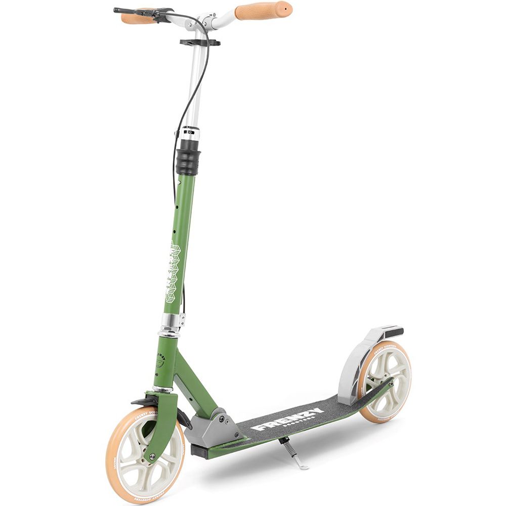 Frenzy самокат 205 mm Dual Brake V4 green