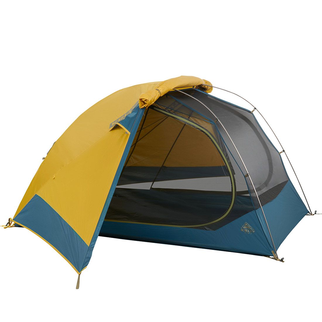 Легкий двомісний намет  Kelty Far Out 2 w/Footprint yellow-blue