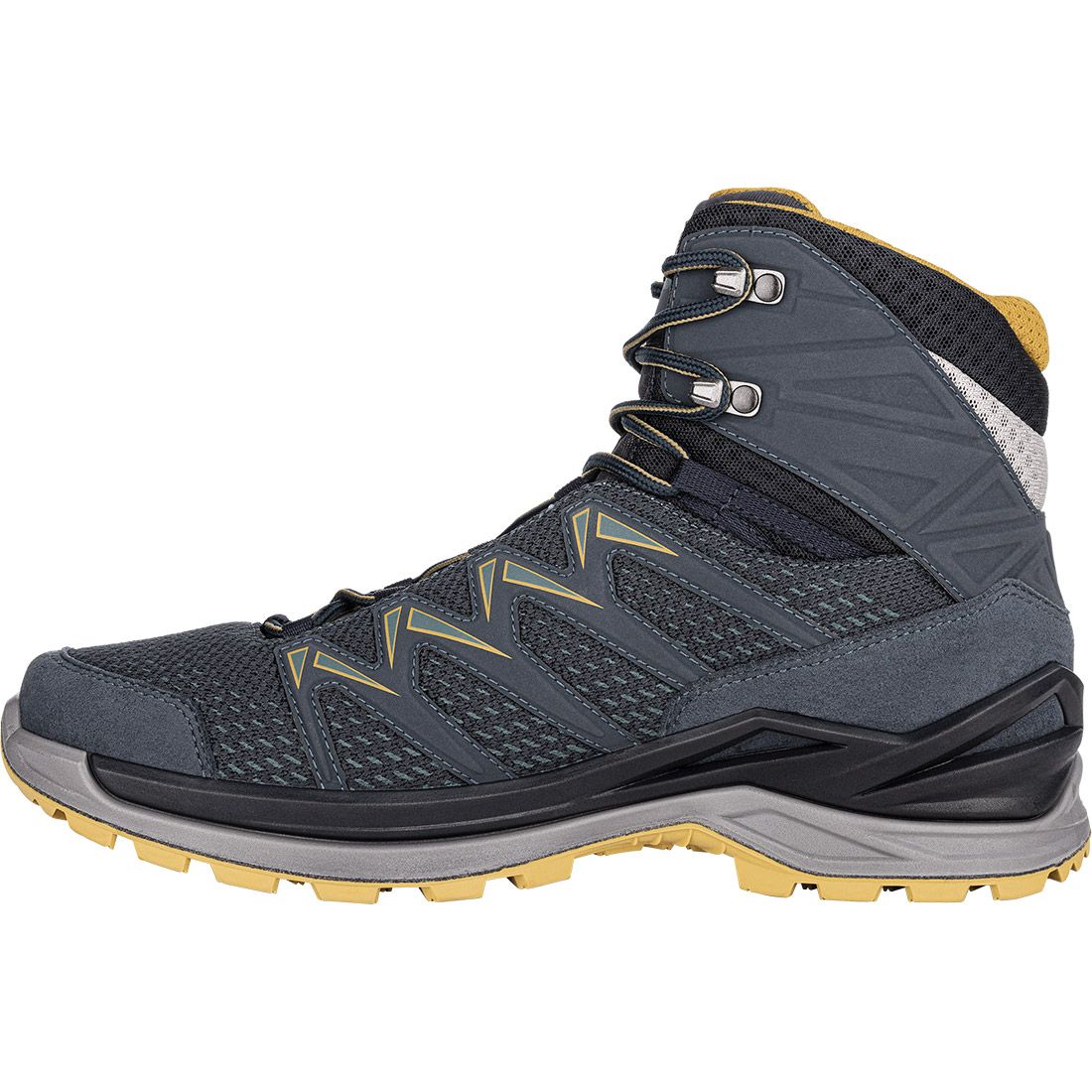LOWA черевики Innox Pro GTX MID steel blue-mustard 46.0
