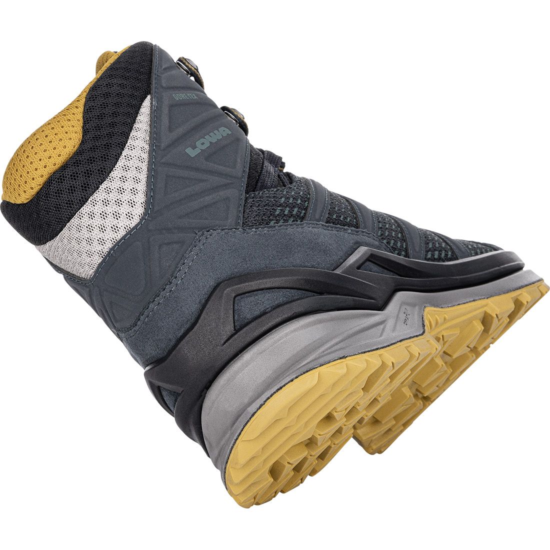 LOWA черевики Innox Pro GTX MID steel blue-mustard 46.0