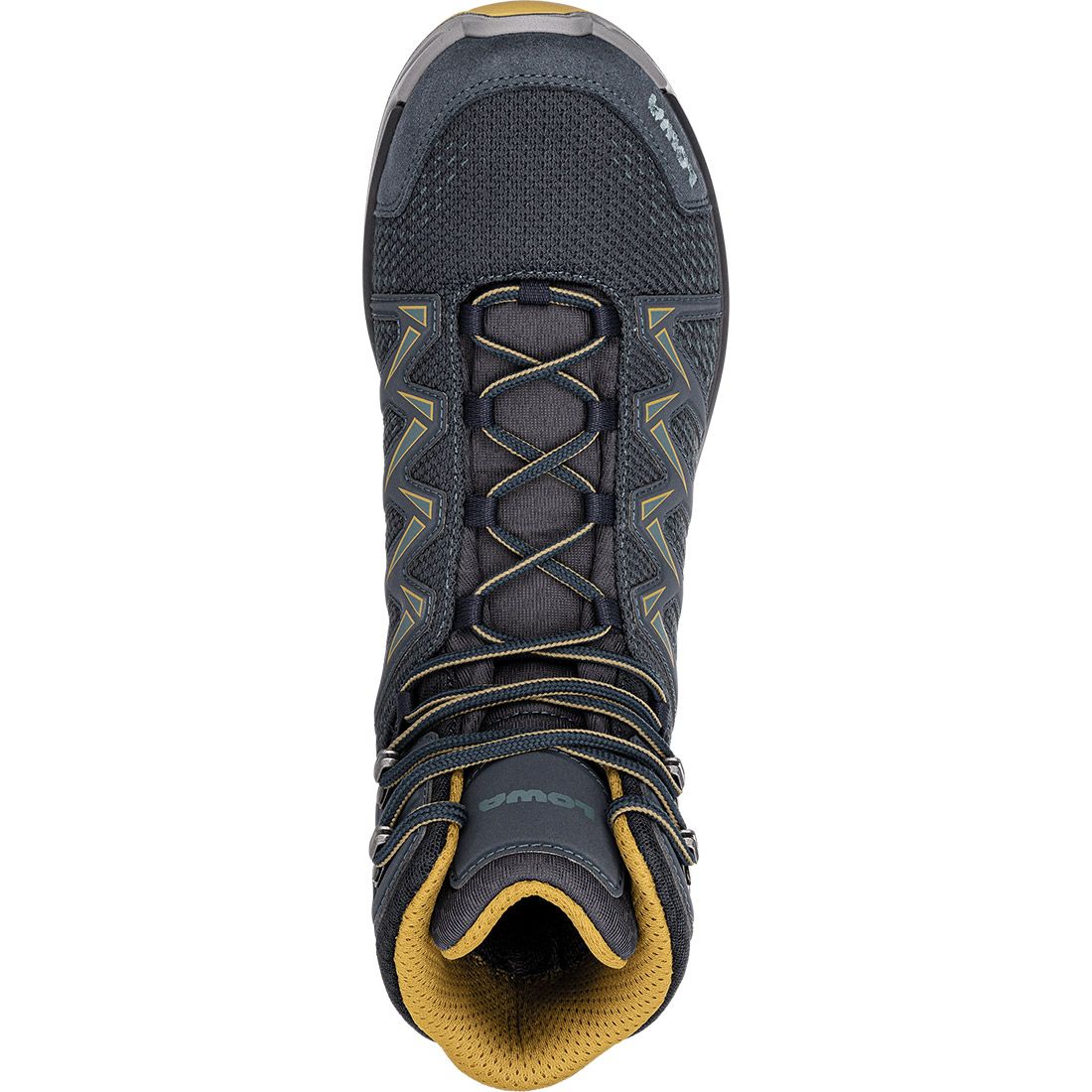 LOWA черевики Innox Pro GTX MID steel blue-mustard 46.0