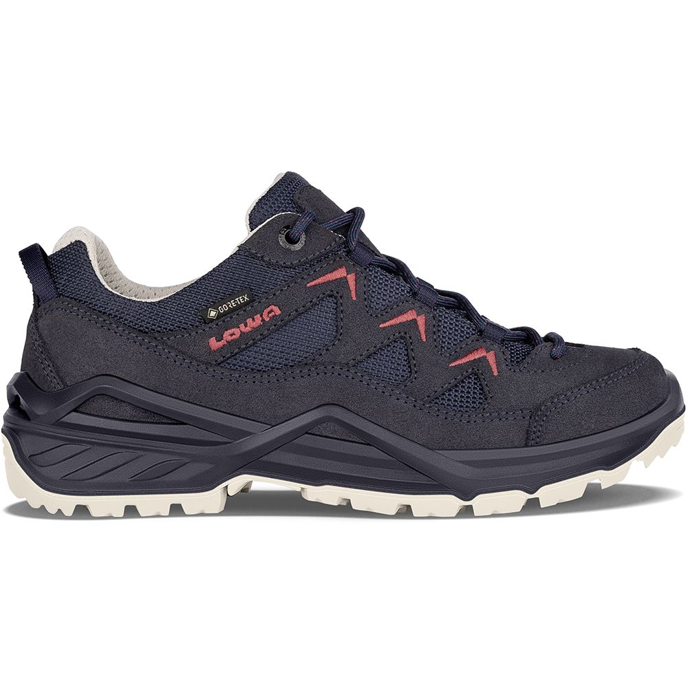 LOWA кросівки Sirkos Evo GTX LO W navy-redwood 39.0
