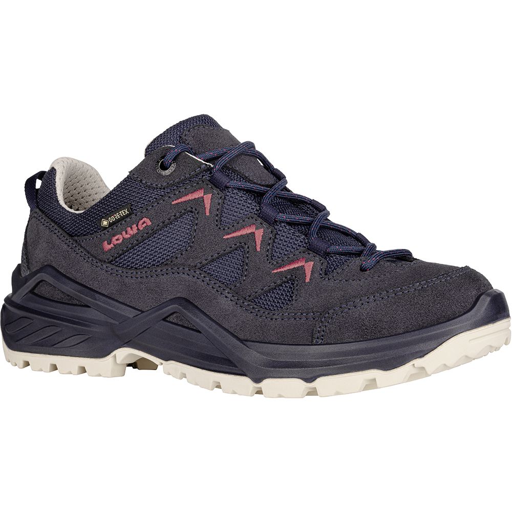 LOWA кросівки Sirkos Evo GTX LO W navy-redwood 39.0