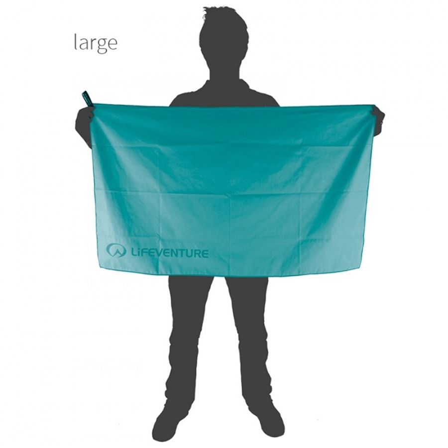Lifeventure рушник Recycled Soft Fibre Trek teal Giant