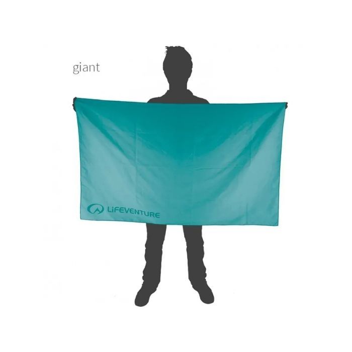 Lifeventure рушник Recycled Soft Fibre Trek teal XL