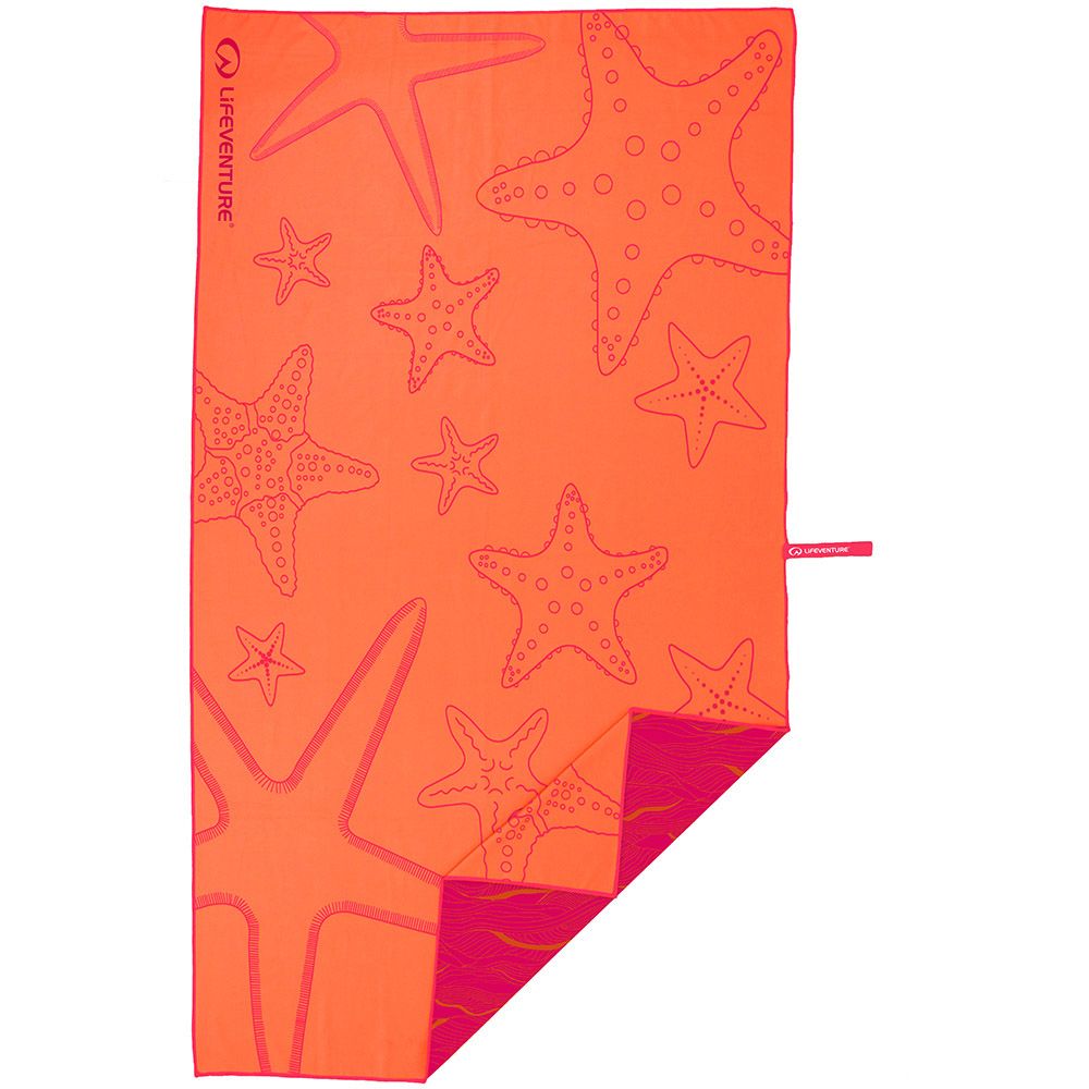 Lifeventure рушник Soft Fibre Printed starfish Giant