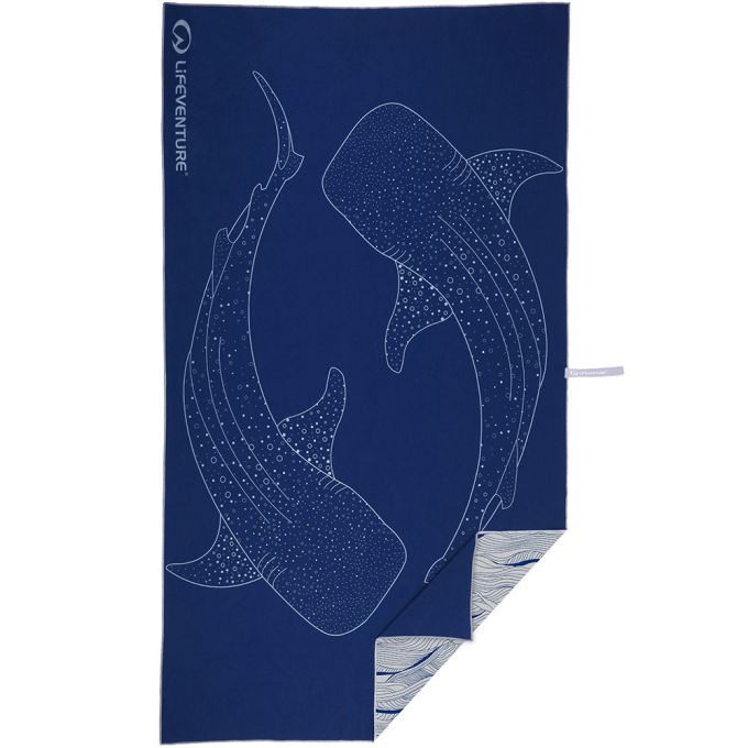 Lifeventure рушник Soft Fibre Printed whale shark Giant