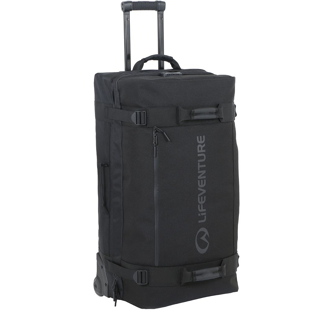 Lifeventure сумка на колесах Expedition Clamshell Duffle 110 L black
