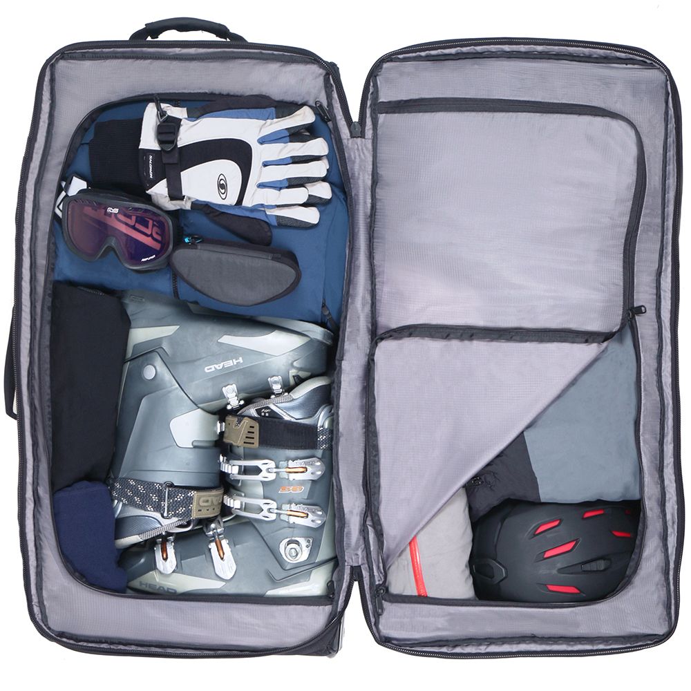 Lifeventure сумка на колесах Expedition Clamshell Duffle 110 L black