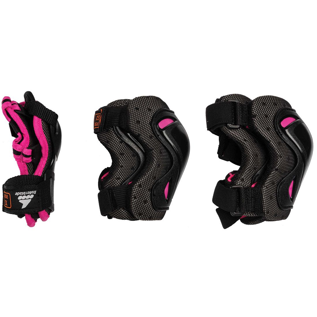 Rollerblade захисний комплект Skate Gear Jr black-pink XS