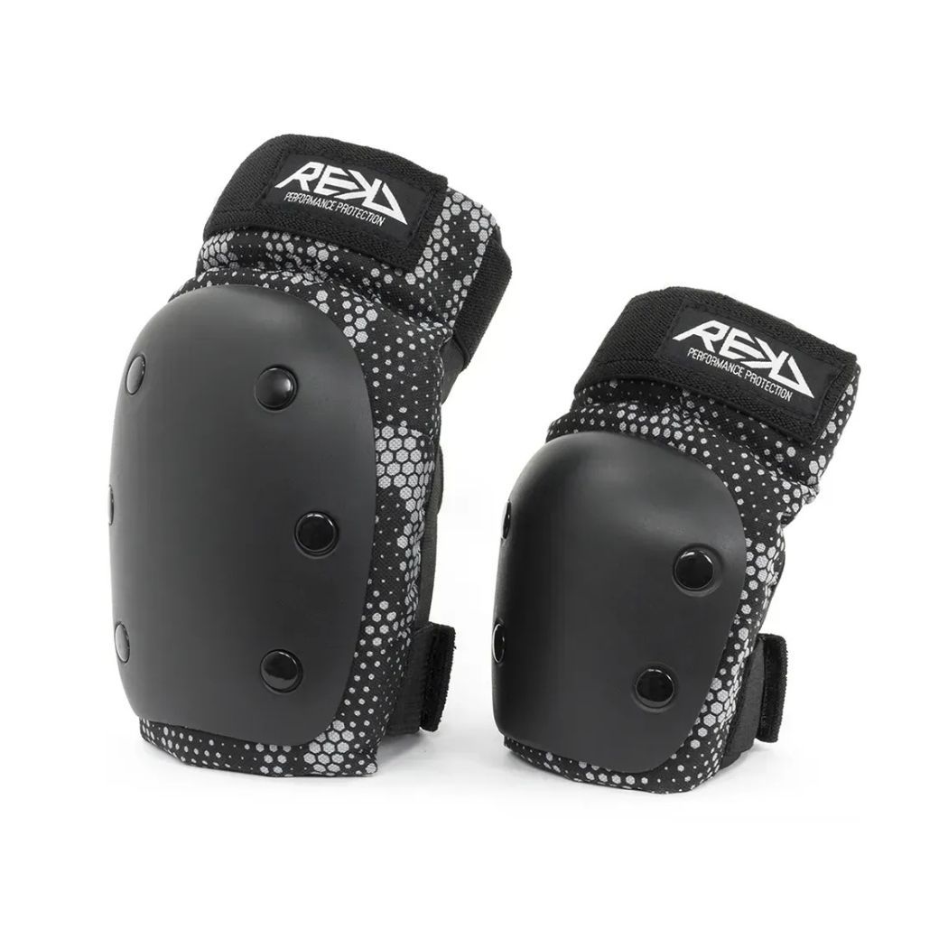 REKD захист набір Heavy Duty Double Jr black-grey S