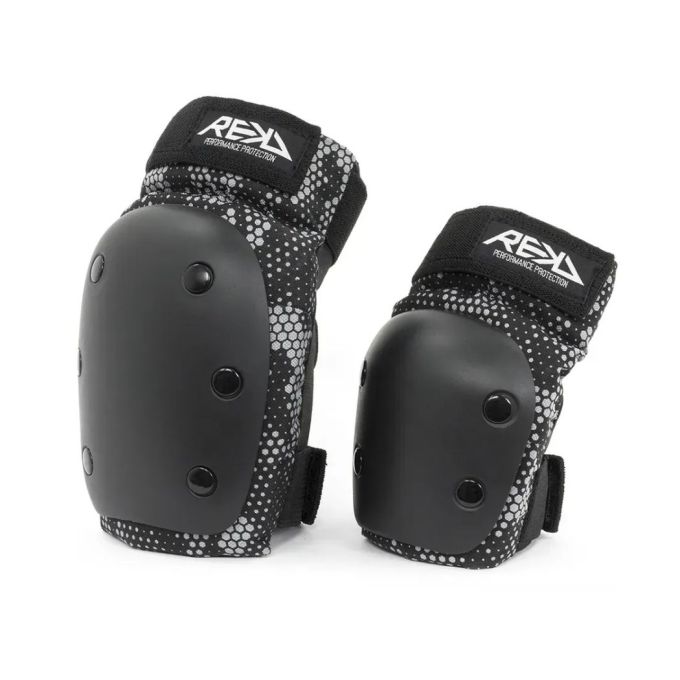 REKD захист набір Heavy Duty Double Jr black-grey S