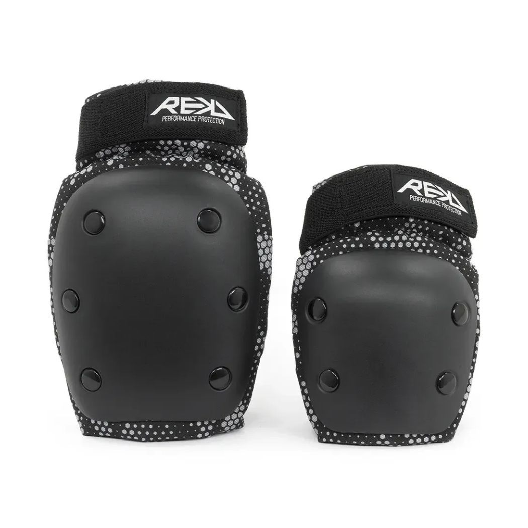 REKD захист набір Heavy Duty Double Jr black-grey S