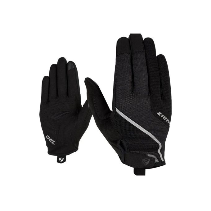 Ziener велорукавички Clyo Touch Long black 9